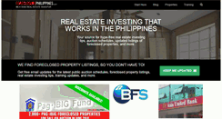 Desktop Screenshot of foreclosurephilippines.com